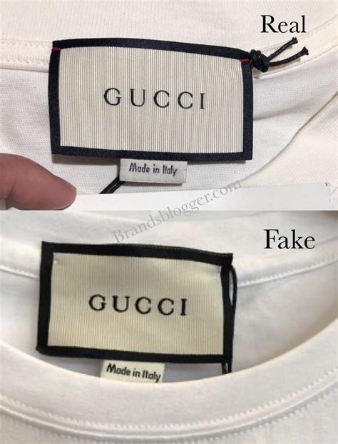 Gucci t shirt stitching